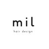 ミルヘアデザイン(mil hair design)のお店ロゴ