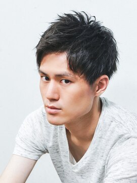 ベンケイ(HAIR AVENUE benkei) 【ナチュラルツーブロック】アップバング×ベリーショート