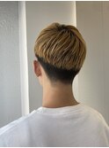 刈り上げフェードスタイル