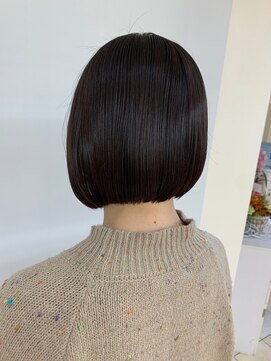 クオリス 赤塚店(QUALIS) 10代20代30代/ぱっつんボブ/ボブ/切りっぱなし風/ワンレン