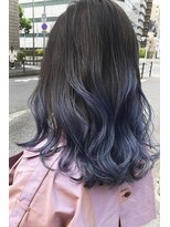 リュヌ ホロスコープ(lune horoscope) くすみブルーグラデーション