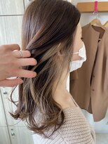 エス ハート オブ ヘアー 名東店(Heart of HAIR)&nbsp;【ES 佐藤】 Spring Style #10 暖色系アンバーインナーベージュ