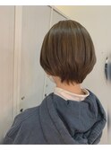 【Zina SAPPORO】ショート×ベージュ