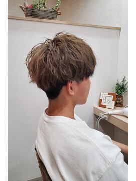 ファム バイコヒナタ(FUM by KOHINATA) 【周りと差がつくデザインカラー!】メンズ×ツートンカラー