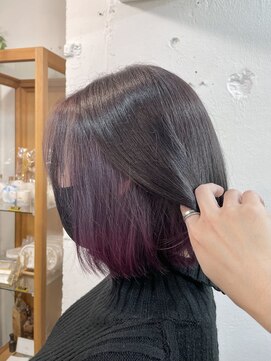 リッカ(RICCA) 【インナーカラー】パープル～ピンクグラデーション♪