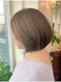 【artsofa町田】白髪ぼかしのショートボブ