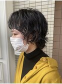 ウルフカットパーマm