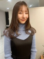 ガリカ 大名(Gallica)&nbsp;<森千晶>韓国風レイヤーカット/顔周りレイヤー/シースルーバング