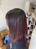 エルフゥ(Elle fou)&nbsp;アンブレラカラー　ピンクカラー