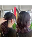 ツーブロックとインナーカラーが相性抜群！？【インナーカラー】