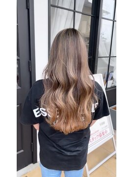 アイル(I'll) 【Hair Make I`ll】 ハイライトグラデーションカラー2