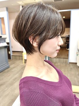 ルアン 上通り(ruen) 大人くびれショート　熊本ショート　ショートボブ　髪質改善