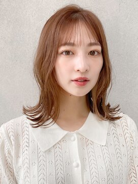 エトラ 渋谷店(etora) 前髪 外ハネボブ ワイドバング イメチェン 美髪"