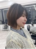 切りっぱなしボブ/ぱつっとボブ/梅田