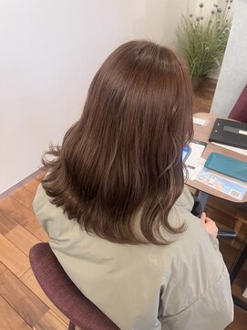 ヘアーラウンジルシェル(HAIR LOUNGE Le ciel) ベージュカラー