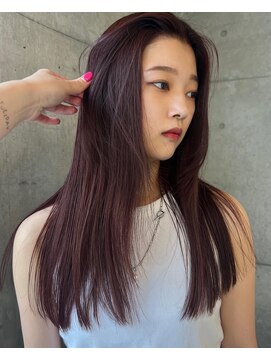 ヌーヴ(Nu:v) ブリーチなしローズカラー