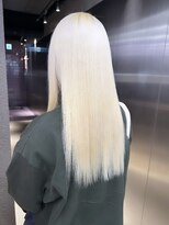 ペレ 栄店(PELE)&nbsp;イメチェン/ホワイトブロンド/外ハネボブ/美髪/栄