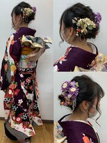 ヘアーメイク ツインズ(Hair Make TWINS)&nbsp;編み込みアレンジ