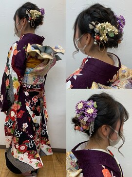 ヘアーメイク ツインズ(Hair Make TWINS) 編み込みアレンジ