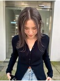 乾かすだけでキマる髪/馴染むハイトーングレージュ