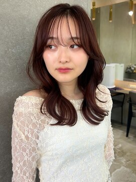 ロンド エスポワール 錦糸町(Lond espoir) ■ミニウルフレイヤーカット顔周りカット前髪カット韓国ボブ