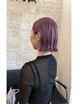 ヴァン カウンシル 川口店(VAN COUNCIL)&nbsp;ダブルカラー×切りっぱなしボブ【東川口】