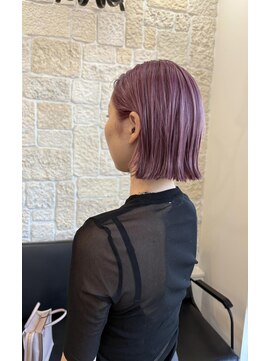 ヴァン カウンシル 川口店(VAN COUNCIL) ダブルカラー×切りっぱなしボブ【東川口】