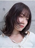 大人可愛い/顔周りレイヤー／ダークブラウン