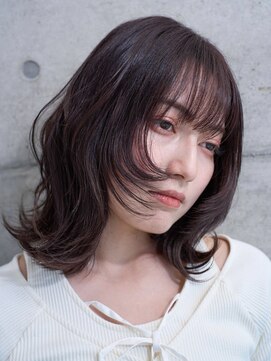 リノ 吉祥寺(Lino kichijoji) 大人可愛い/顔周りレイヤー／ダークブラウン