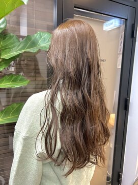 ヌープヘアーアイス(NUUP.hair ici) 夏色グレージュ◎透明感カラーで旬顔ヘア