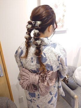ヘアコレクション アンジュ(Hair collection Unge) ヘアセット【浴衣着付&浴衣ヘアセット】