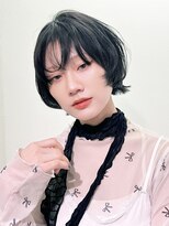 アイティー バイ アルバム 浦和店(IT by ALBUM)&nbsp;ショート前髪カット韓国ヘアおくれ毛_F20554