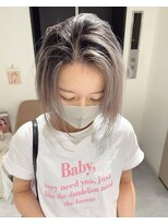 エヌプラスリタ 近鉄八尾(N+lita)&nbsp;暗めカラーグランマッシュデザインカラーフェイスフレーミングー