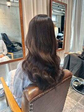 ムード(MOOD,) 暗めカラー/グランマッシュ[レイヤーカット/髪質改善/銀座]