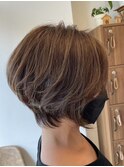 大人女性ショート