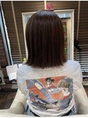 ナチュラルストレートボブ
