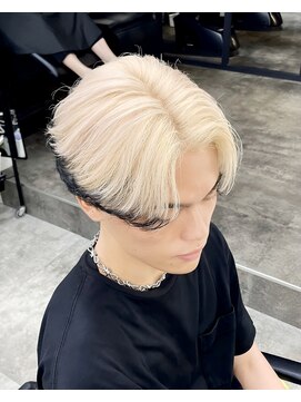 エンドカラー/ブロンド/ハイトーンカラー/メンズカラー