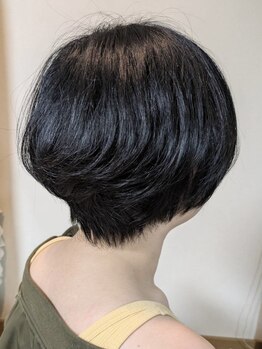 ラポールヘア 名東引山店(RAPPORT HAIR)の写真/360度どこから見ても「大人可愛い」ショート♪丁寧なカウンセリングであなた史上最高のスタイルをご提案!