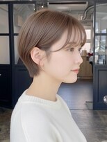 ミュージアム(MUSEUM)&nbsp;天使の羽感ショートヘア/マッシュショート/おくれ毛ありヘア