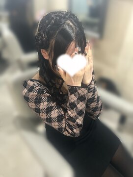 アイビー 新宿(IVY) 編みカチュヘア