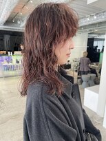 エニイ(ANY) 小顔/ピンクベージュ/黒髪/ニュアンスパーマ/【千葉/パーマ】