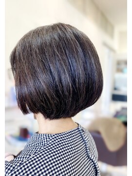 クール ヘアー ギャラリー 神明町店(COOL Hair gallery) 大人の美フォルムショート　/小顔&小頭効果