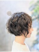 ショートウェーブパーマ