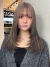 【山中指名限定】ブリーチダブルカラー＋うる艶Tr  ￥12000