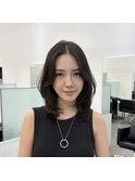 大人っぽくミディアムレイヤー♪