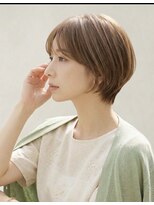ウィールール 札幌店(WE RULE)&nbsp;20代30代40代◎丸みショートボブ×透明感ベージュ