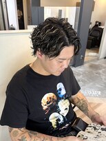 エイト 博多店(EIGHT hakata) 【EIGHT hakata】平島拓也__ハイライト×スパイラルパーマ