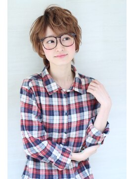 オーロ(ORO) メガネが似合うカジュアルショート