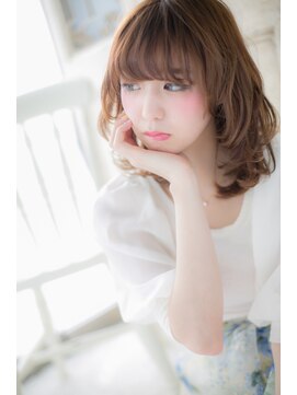 モッズ ヘア 福岡姪浜店(mod's hair) *mod's姪浜*…くびれカールで♪妹系☆甘え顔ミディc