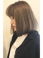 キャロル(CAROL)&nbsp;ナチュラルボブ「ブルーグレージュ」